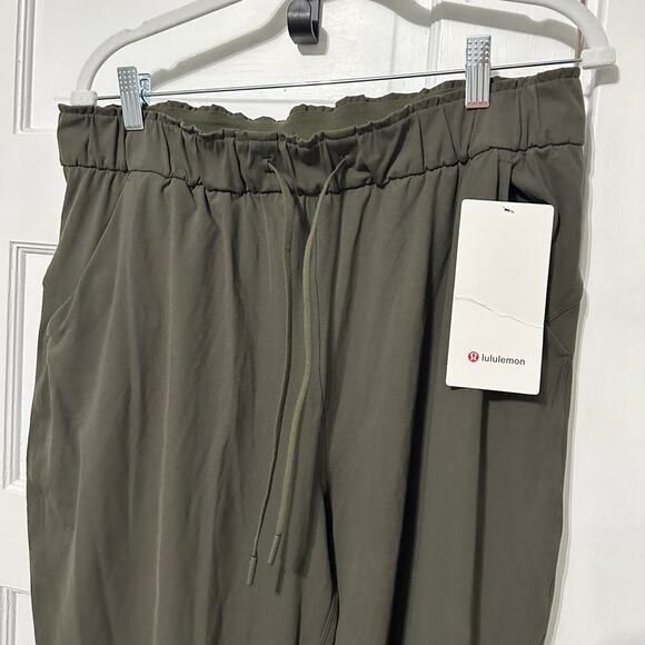 Olive green lululemon joggers - Picture 3 of 5